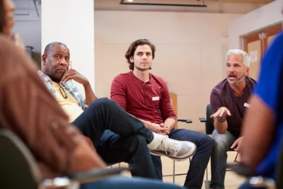 Group of individuals at a meth addiction treatment center in Idaho